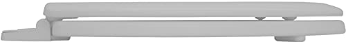 Bemis 5000ZAR492 Chicago Toilet Seat, Whisper Grey