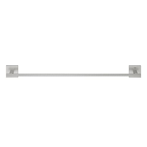GROHE Start Cube Towel Rail – Bathroom Wall Mounted Towel Holder (Metal, Concealed Fastening, Including Screws and Dowels), Size 600 mm, Easy to