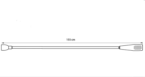 Kobe Professional Shower Head and Hose Set for Bath Taps/Tap Shower Attachment - Secure Fit Clamp Included - Perfect Portable Shower/Portable Dog