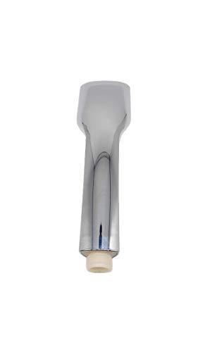 Mini Universal Handheld Shower Head Chromed Coated Showerhead 1-Function Hand Shower Head Anti limescale Self-Cleaning