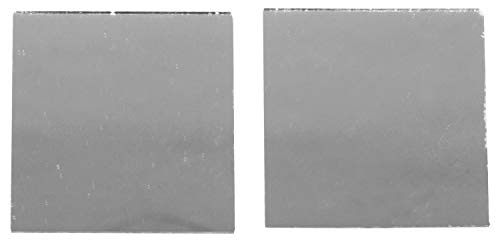 Rayher Mirror Mosaic Tiles for Arts and Crafts, Self-Adhesive Glass Mirror Tiles in the Size 2cmx2cm, Mirror Tiles for Crafting, 50 Pieces, mirro