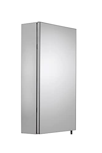 Croydex Anton Single Door Stainless Steel Cabinet