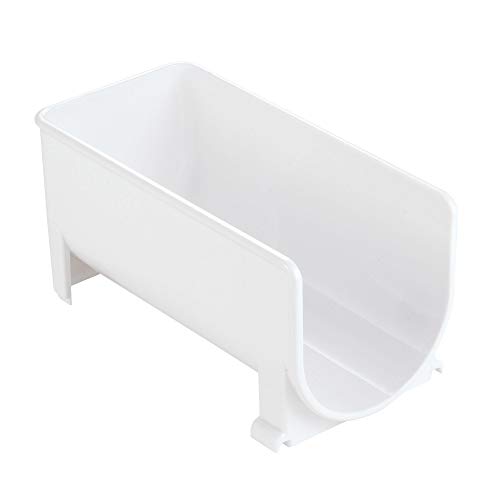 mDesign Vertical Stacking Wine Rack - Crystal Clear Bottle Rack - Horizontal Wine Holder Extends Wine and Cork Life - 4 Stackable Wine Racks x 1