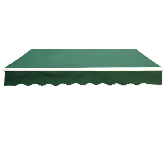 Greenbay Grey Garden Patio Awning Canopy Sun Shade Shelter Replacement Fabric - 2.5M x 2M