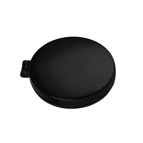 iTrend Folding Makeup LED light Round Dual Handy Mirror – Travel Ease Handheld – For Pocket, Purse, Office, Car, Gift