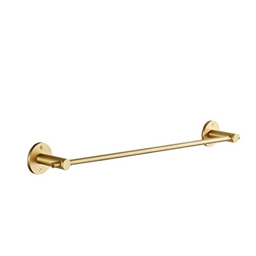 LIUZH Golden Stainless Steel Towel Rack Towel Rack Bathroom Rack Bathroom Copper Hardware Pendant