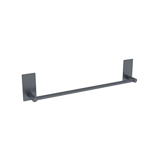 Towel Rail, No Drilling Bathroom Towel Rail, Self Adhesive Wall Mounted Hand Towel Holder Made of 304 Brushed Stainless Steel for Bathroom & Kitc