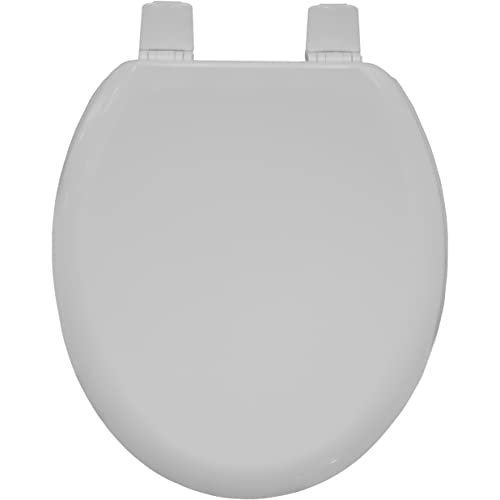 Bemis 5000ZAR492 Chicago Toilet Seat, Whisper Grey