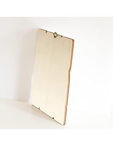 Fratelli Bonella | Vintage Style Shaped Wooden Picture by Mary Help of Christians 19x24 cm | Made in Italy