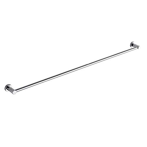 HIGOH Towel Rack Simple Shelf,Single Rod Stainless Steel Polished Finish Wall Mount Towel Hanger for Bathroom Kitchen/s/60Cm