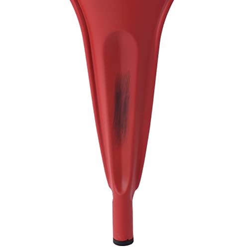 FurniutreR Dining Chair, Metal Rubber, Red