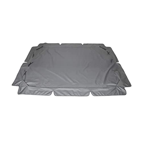 Swing Chair Canopy Cover,195 * 125 * 15cm Garden Swing Chair Canopy Replacement, Waterproof Windproof Swing Chair Canopy Replacement 3 Seater Gar