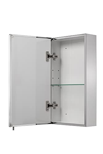 Croydex Anton Single Door Stainless Steel Cabinet