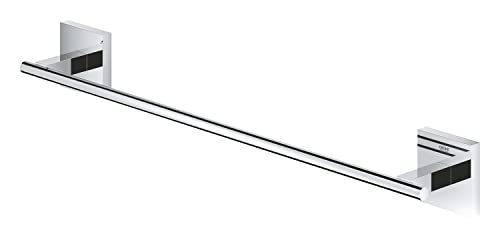 GROHE Start Cube Towel Rail – Bathroom Wall Mounted Towel Holder (Metal, Concealed Fastening, Including Screws and Dowels), Size 450 mm, Extra Ea