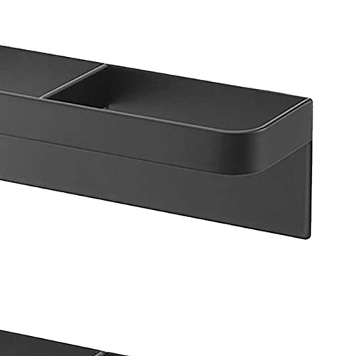 Magnetic Umbrella Stand, Wall-mounted Decorative Punch-free Sturdy Magnetic Umbrella Stand for Hotel (Black)