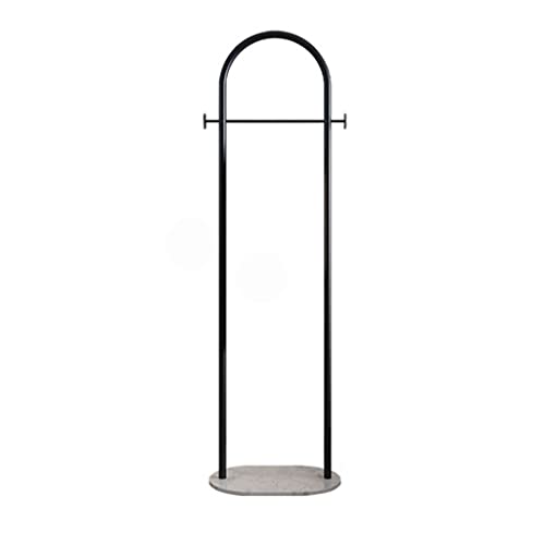 N/A Coat Hanger Marble Simple Bedroom Storage Coat Hanger Multifunctional Coat Hanger Floor Rack (Color : D, Size : Light Grey)