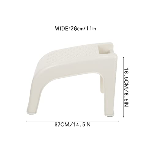 minkissy Bath Products Foot Rest Pedicure Foot Support Shoes Wipping Holder Shower Foot Stool Bathroom Stool Anti Step Stool for Pedicure Salon S