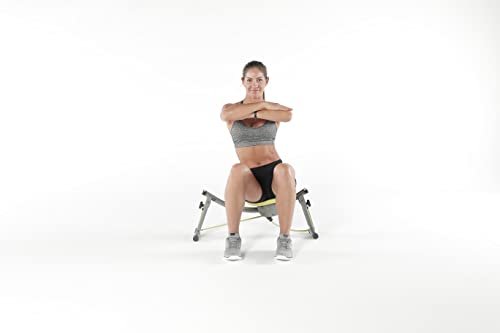 SWAY'N'FIT – Special Abdominal Muscle Fitness Bench – Compact and Foldable – As Seen on TV