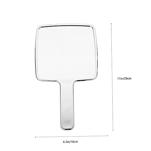 Beavorty 4pcs Electroplating makeup mirror handheld makeup mirror retro hand mirror travel purse mirror female desk vanity mirror girls portable