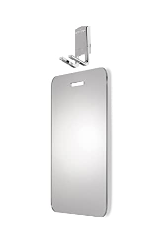 Croydex Shaving Shower Mirror, Acrylic, 202mm x 153mm x 2mm, 202mm x 153mm x 2mm