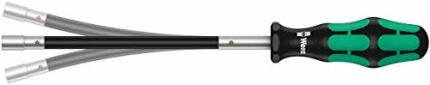 Wera 391 Hose clamp Kraftform flexible shaft screwdriver, HEX 7 mm x 167 mm, 05028150001