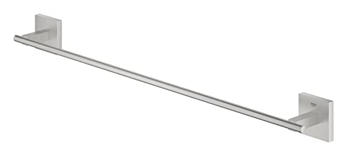 GROHE Start Cube Towel Rail – Bathroom Wall Mounted Towel Holder (Metal, Concealed Fastening, Including Screws and Dowels), Size 600 mm, Easy to