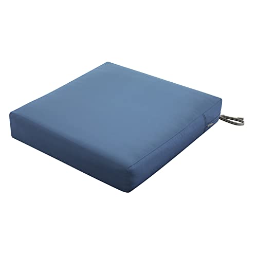 Classic Accessories Ravenna Water-Resistant Patio Lounge Chair/Loveseat Cushion, 25 x 27 x 5 Inch, Mallard Green