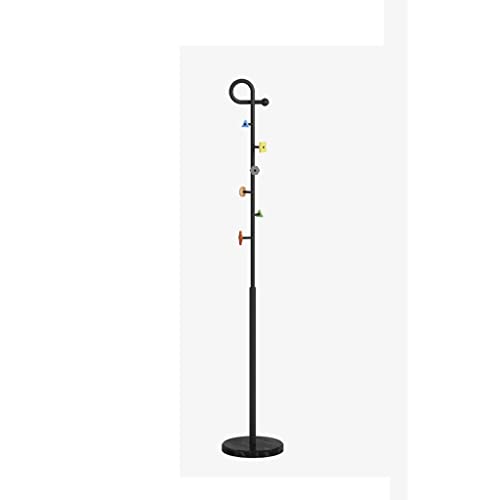 maozi Hall Bedroom Clothes Entrance Coat Rack Floor Hats Metal Hanger Foot Coat Rack Jackets Furniture (Color : Argento, Size : Light Grey)