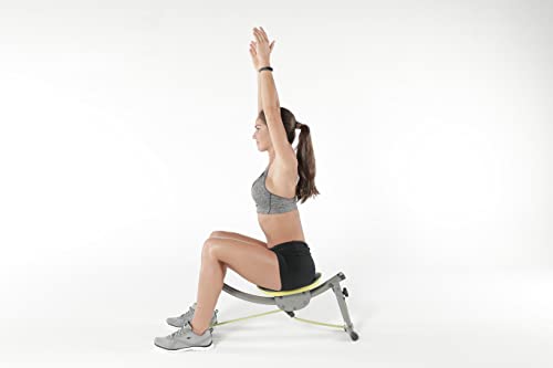 SWAY'N'FIT – Special Abdominal Muscle Fitness Bench – Compact and Foldable – As Seen on TV