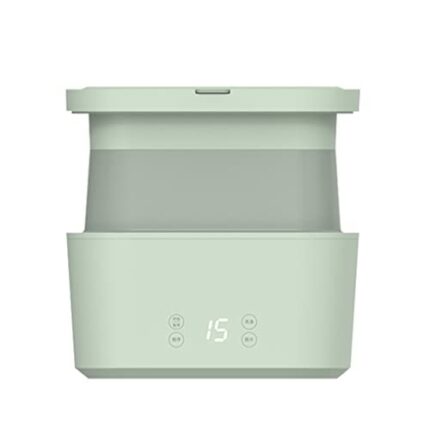 XYZMDJ Mini Washing Machine Home Folding Underwear Socks Washer Portable (Color : Green, Shape : Specialized version)