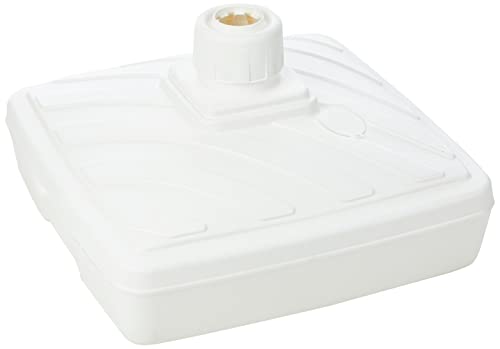 greemotion Fillable Umbrella Base with Bottom Rollers and Pull Handle - Plastic Umbrella Stand can be filled with approx. 40 l of Water or Sand -