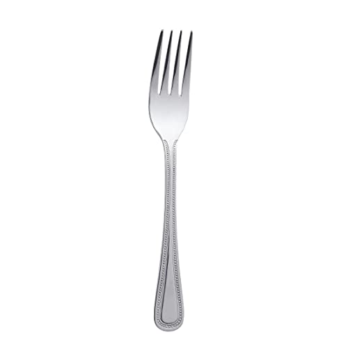 Olympia Bead Table Fork 199mm 18/0 Stainless Steel Cutlery Kitchen 12pc (Pack of 3)
