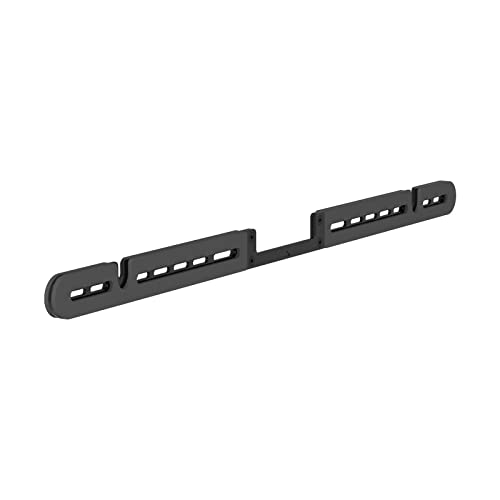 WALI Soundbar Wall Mount, Designed for Sonos Arc, Low Profile Sound Bar Mount Bracket Under TV with Hardware Kit,Easy to Install (SON003-B), Blac