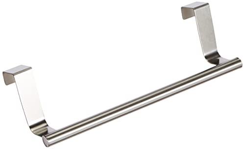 Premier Housewares 509694 Over Door Hanging Rail, 23 cm - Silver