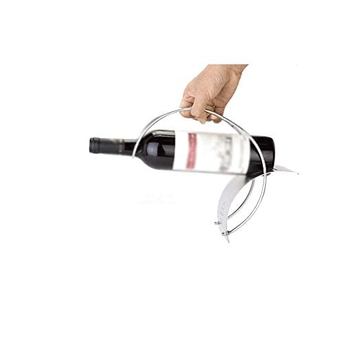 NEOCHY Stainless Steel Portable Wine Racks Single Bottle Storage Holder Kitchen Barwine Rack
