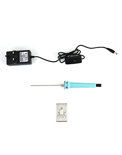 QWORK® Electric Foam Cutter,10CM Hot Wire Cutting Pen,100-240V/15W Polystyrene Cutter Kit