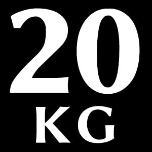 Amonax 20kg 30kg Cast Iron Adjustable Dumbbells Weight Set, Barbell Set Men Women, Strength Training Equipment Home Gym Fitness, Dumbell Pair Han