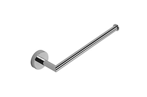 Croydex Flexi-Fix Epsom Towel Bar, Metal, Chrome, 54 x 272 x 78mm