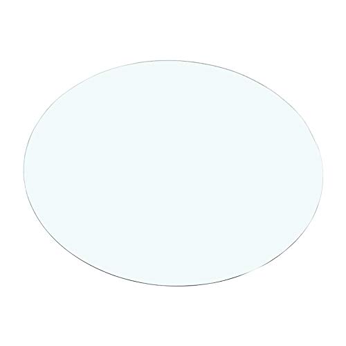 KEppd 78cm Round Table Top Tempered Glass Dining Table Turntable Lazy Susan, Durable And Easy To Clean, Suitable For Home/hotel Restaurants