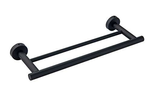 Double Towel Bar for Bathroom Hand Towel Rail Bathroom Kitchen Dish Cloths Hanger Self Adhesive Towel Stainless SUS304 Stainless Steel Towel Hold