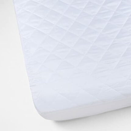 Pikolin Home Mattress Protector – Fibre, Padded, White Cama 80-80 x 190/200 cm white
