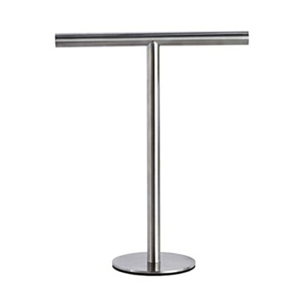 QUANJJ Movable Free-standing Hand Towel Holder Standing Tree Rack Bath Towel Stand Bathroom Vanities Countertop