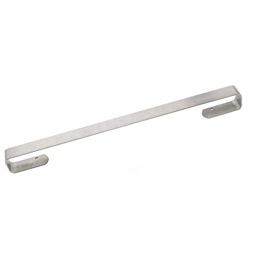 Self Adhesive Towel Rail Stainless Steel Rustproof Towel Bar Wall Mounted Bathroom or Kitchen Accessory Polished Finish No Drillingor Screws Moun