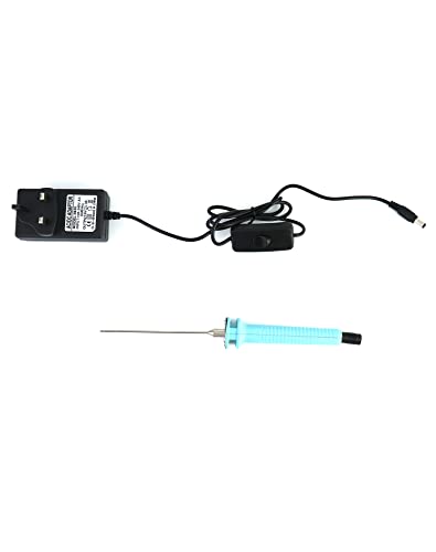 QWORK® Electric Foam Cutter,10CM Hot Wire Cutting Pen,100-240V/15W Polystyrene Cutter Kit