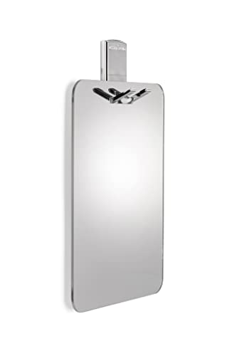 Croydex Shaving Shower Mirror, Acrylic, 202mm x 153mm x 2mm, 202mm x 153mm x 2mm