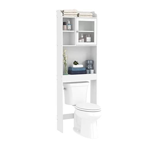 N/A 3-Layer Bathroom Furniture Storage Rack Holder Waterproof Wooden Cabinet Bathroom Accessories Over The Toilet