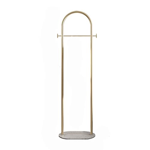 N/A Coat Hanger Marble Simple Bedroom Storage Coat Hanger Multifunctional Coat Hanger Floor Rack (Color : D, Size : Light Grey)