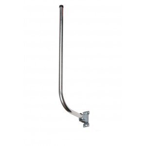 3ft J Pole + fixed Wall mount