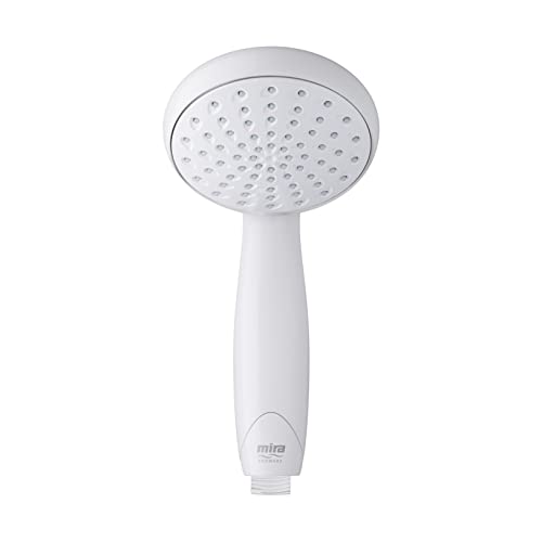 Mira Showers Nectar Shower Head Handheld Shower Head Single Spray Shower Head 90 mm White 2.1703.001