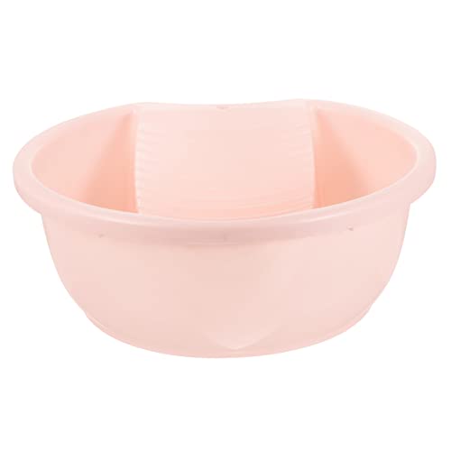 Kisangel Baby Wash Basin Student Household Plastic Pink Laundry Tub